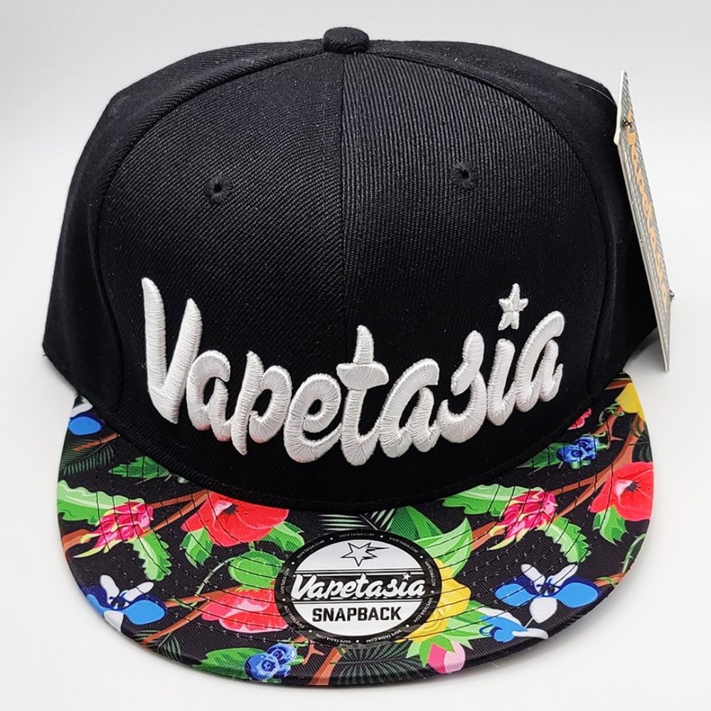 Vapetasia Hawaiian Print Snapback Cap
